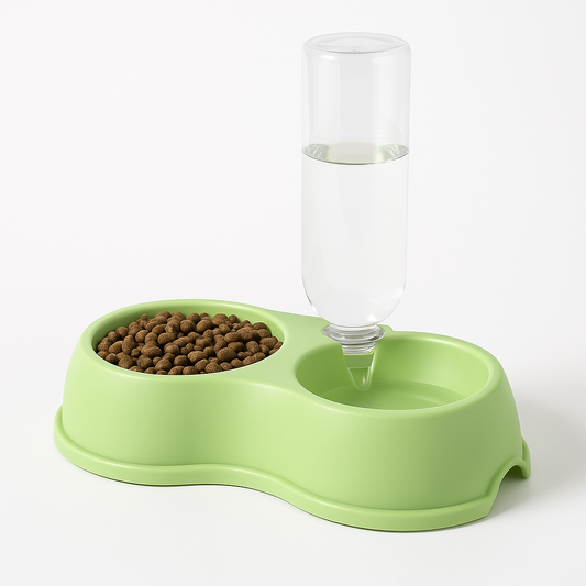 Gamelle avec bouteille intégrée