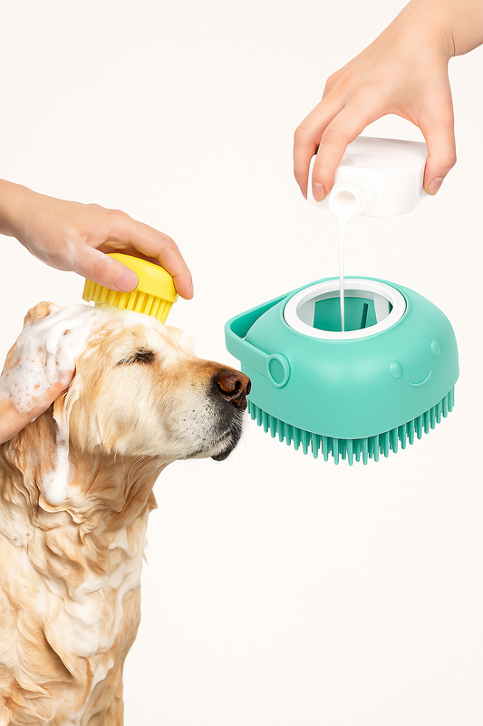 Brosse Shampoing 2-en-1